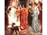 Pilate advised by his wife about her dream - by William Hole